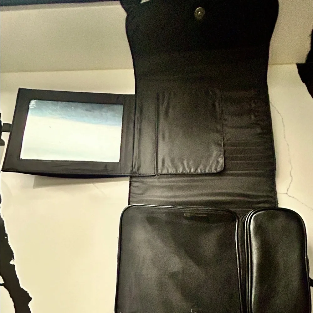 Dior Beauty Black Vanity Cosmetic Bag
